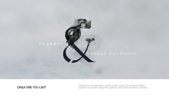 Fragment & Double Exposure Creative ToolKit I 3D - Download Videohive 20691242