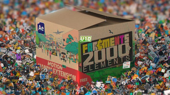 Fragments | 2000+ Animated 2D Elements - Videohive Download 34118223