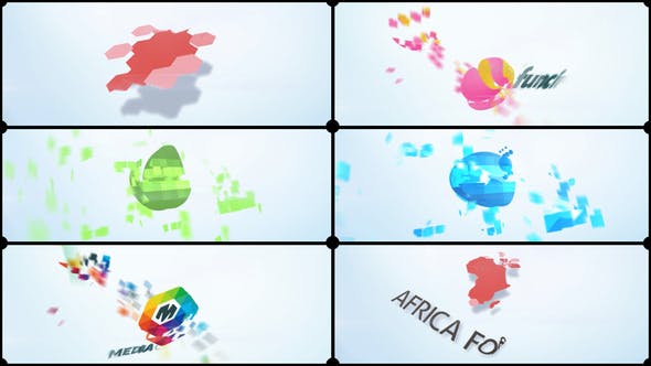Fragments Corporate Logo - Download Videohive 14645515