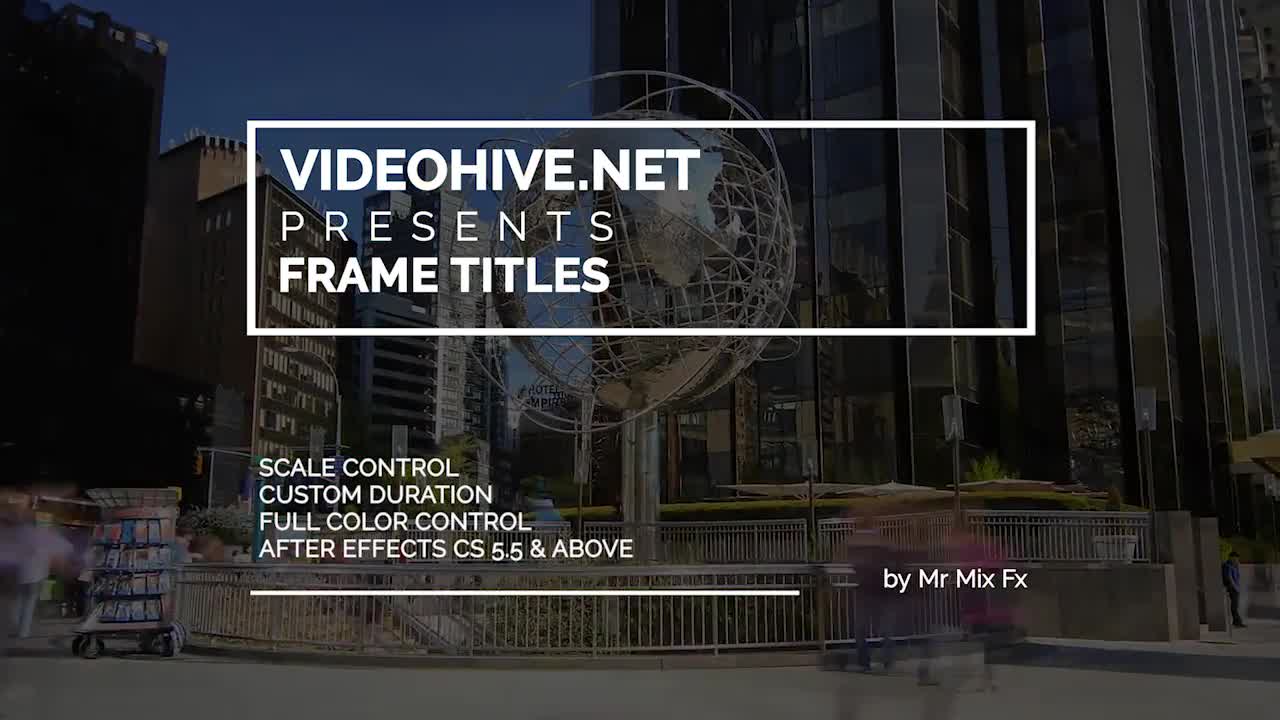 Frame Titles - Download Videohive 16533663