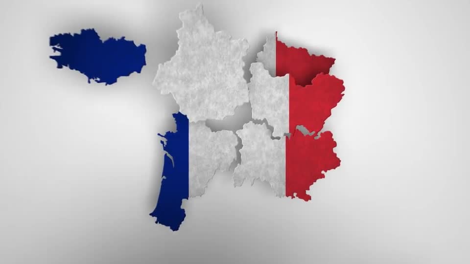 France Map Kit - Download Videohive 15927401