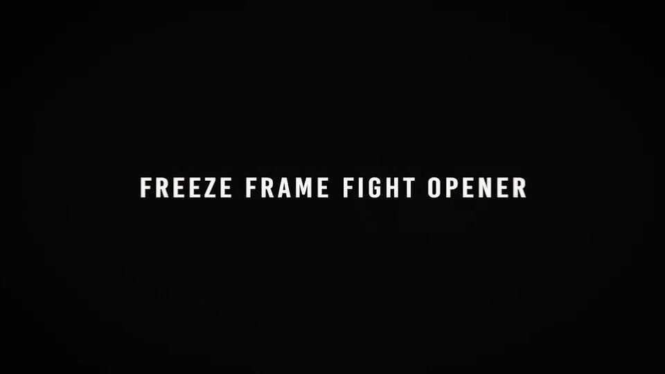 Freeze Frame Fight Opener Videohive 32472321 Premiere Pro Image 11
