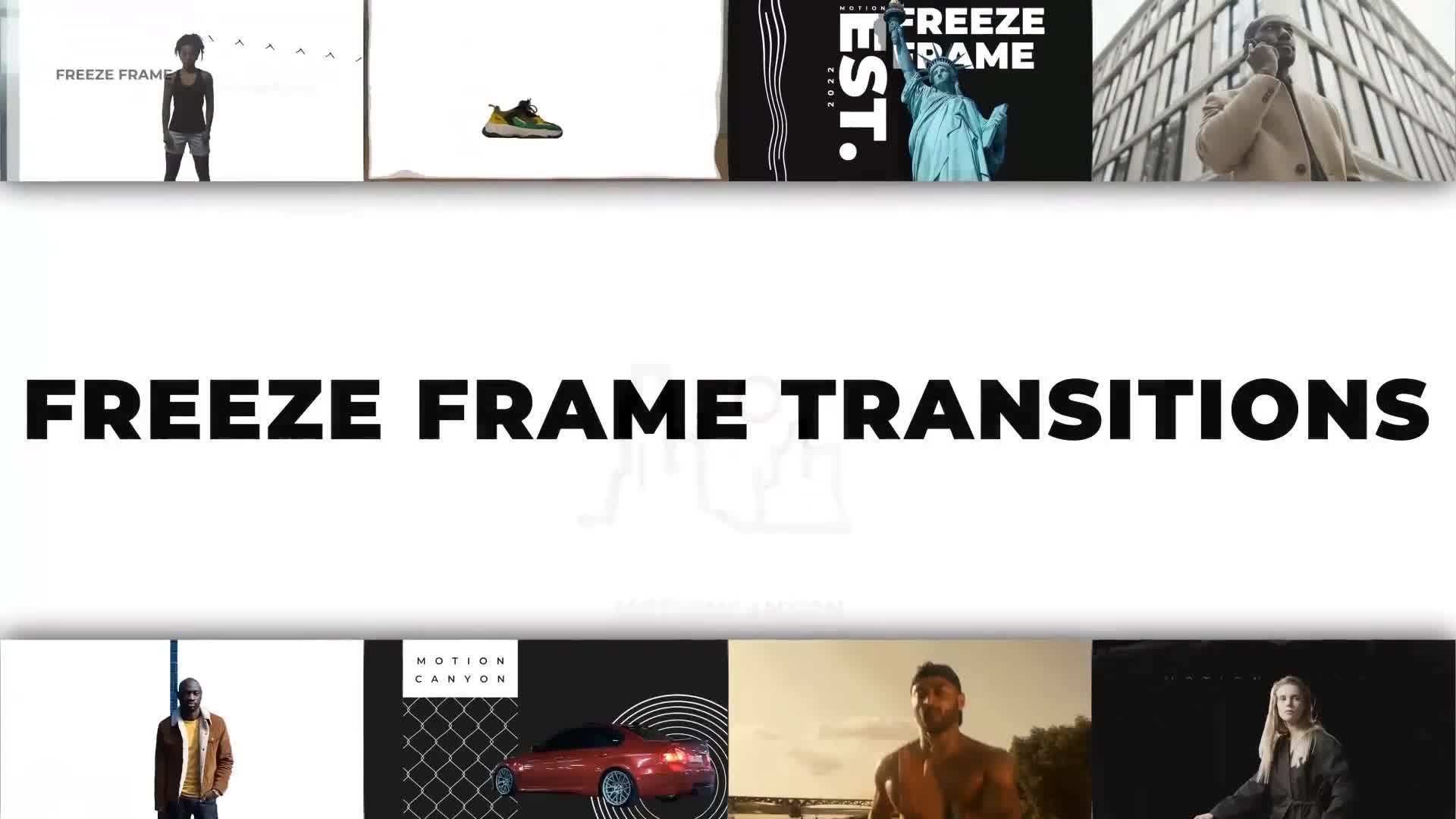 Freeze Frame Transitions Videohive 38290680 Premiere Pro Image 1