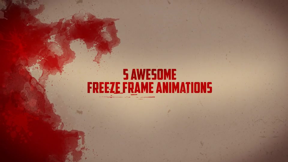 Freeze Frames: Comic Pack V2 - Download Videohive 11991512