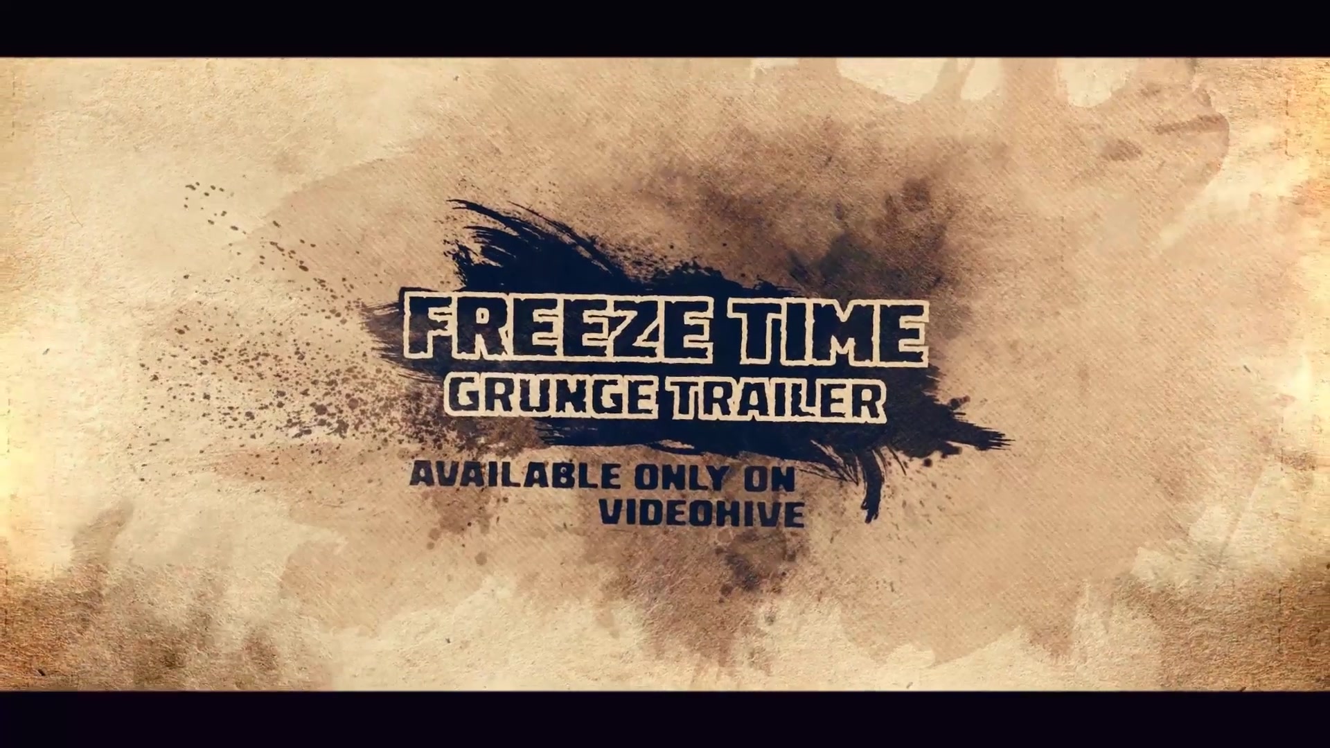 Freeze Moment Grunge Trailer - Download Videohive 22109700