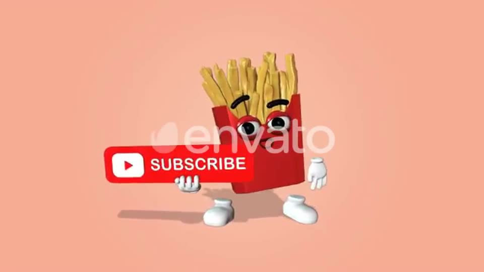French Fries Youtube Videohive 27387520 Motion Graphics Image 1
