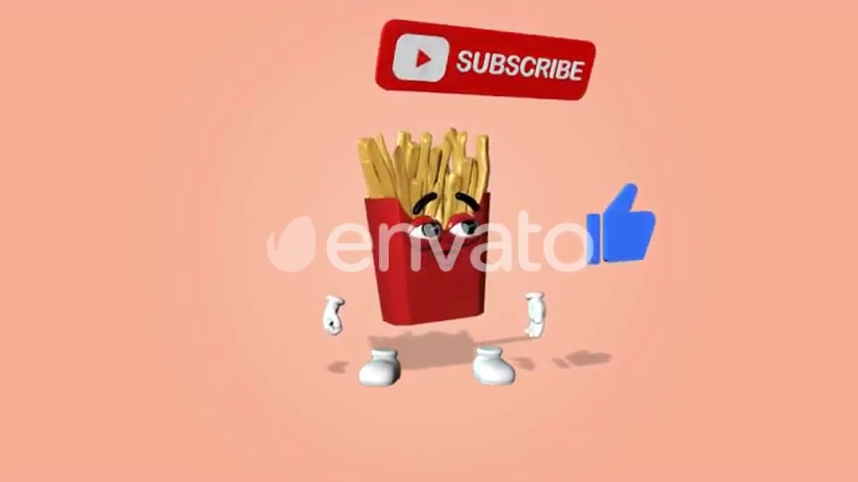 French Fries Youtube Videohive 27387520 Motion Graphics Image 10