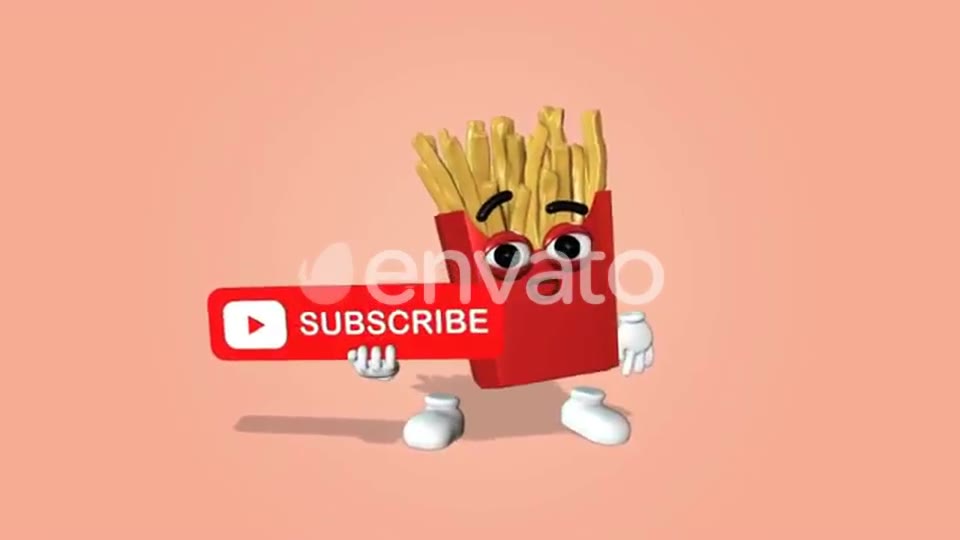 French Fries Youtube Videohive 27387520 Motion Graphics Image 2