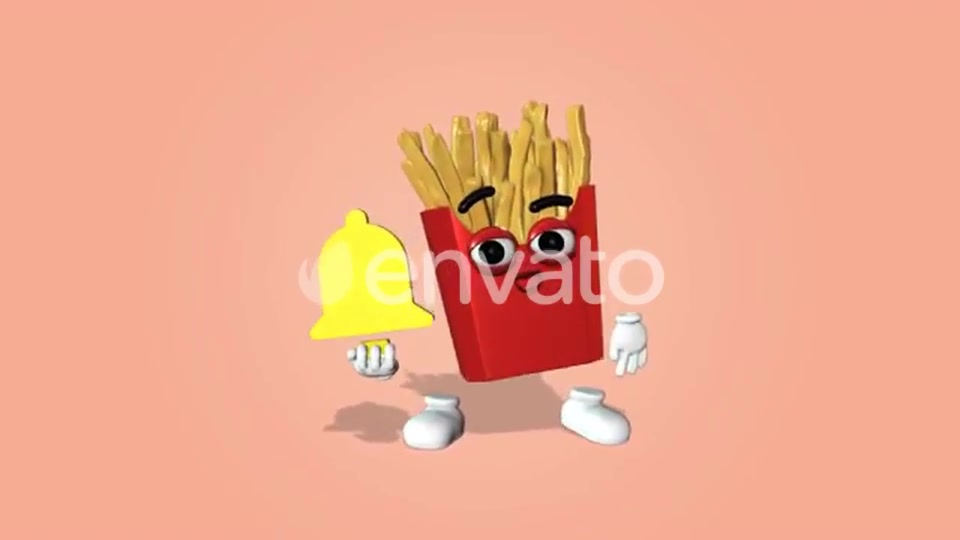French Fries Youtube Videohive 27387520 Motion Graphics Image 3