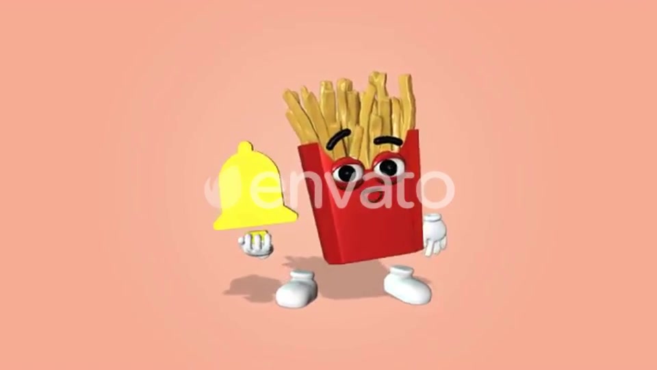 French Fries Youtube Videohive 27387520 Motion Graphics Image 4