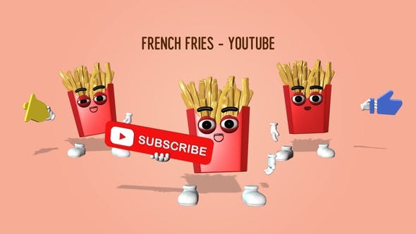 French Fries Youtube - Videohive 27387520 Download