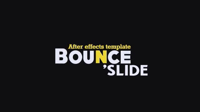 Fresh Animated Titles Bounce n Slide - Download Videohive 10513014