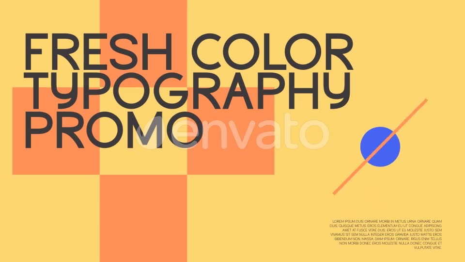 Fresh Color Typography Promo Videohive 34577015 After Effects Image 2