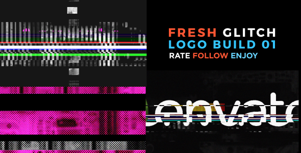 Fresh Glitch Logo Build 2 Pack Volume 1 - Download Videohive 19461826