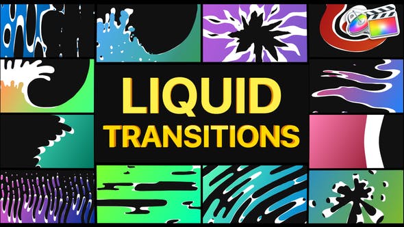 Fresh Liquid Transitions | FCPX - 36814264 Download Videohive