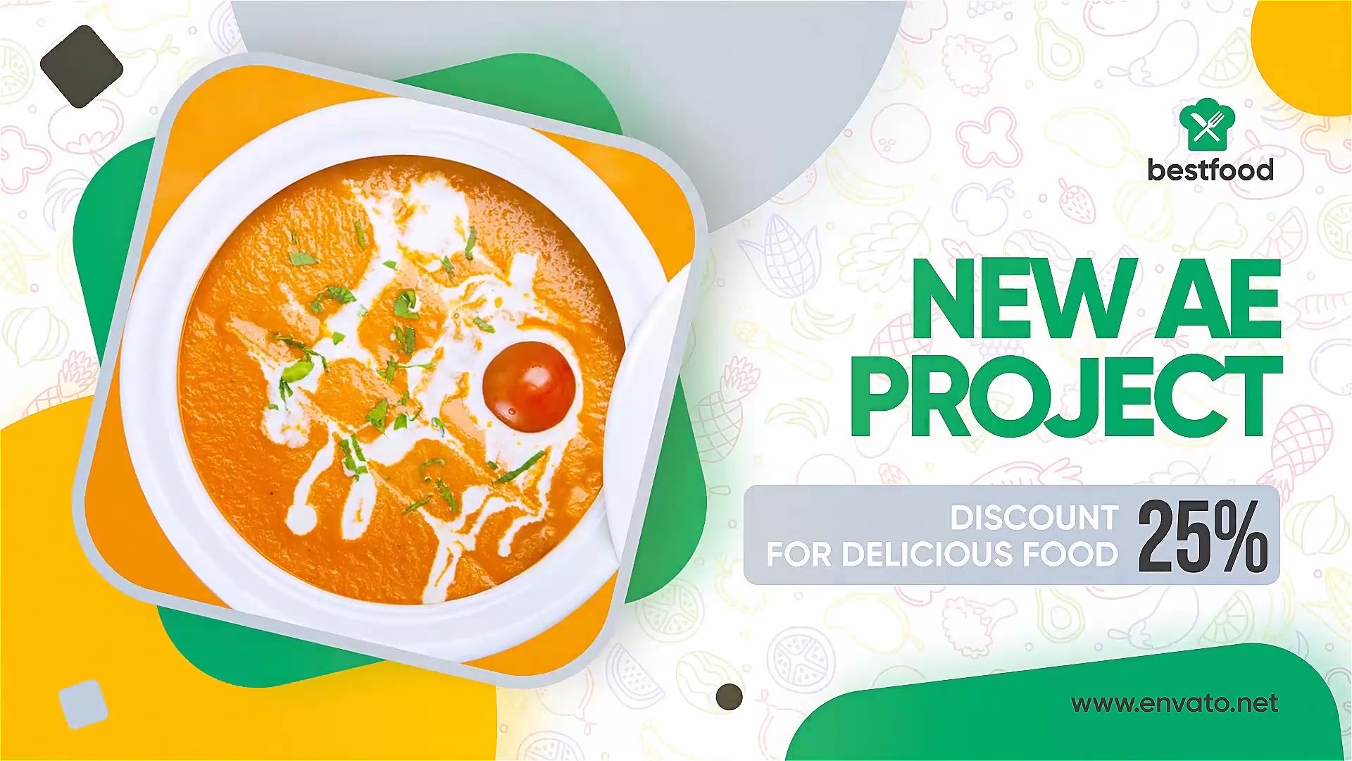 Fresh Menu Opener Videohive 34627680 After Effects Image 3