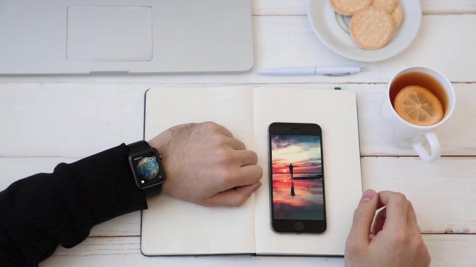 Fresh Mockup Pack // Phone, Laptop, Watch Devices - Download Videohive 19983797