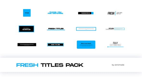 Fresh Titles - 32553377 Download Videohive