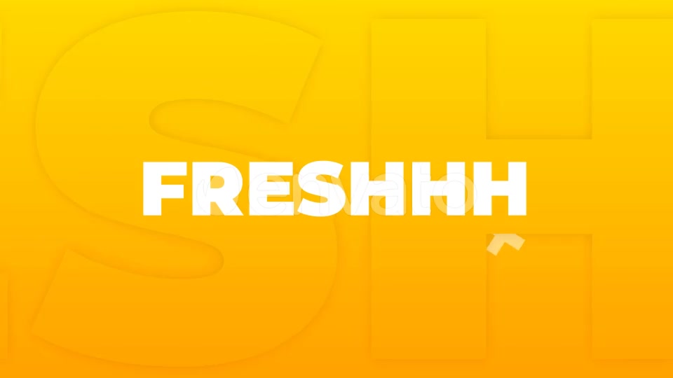 Fresh Typography Opener Videohive 25126096 After Effects Image 7