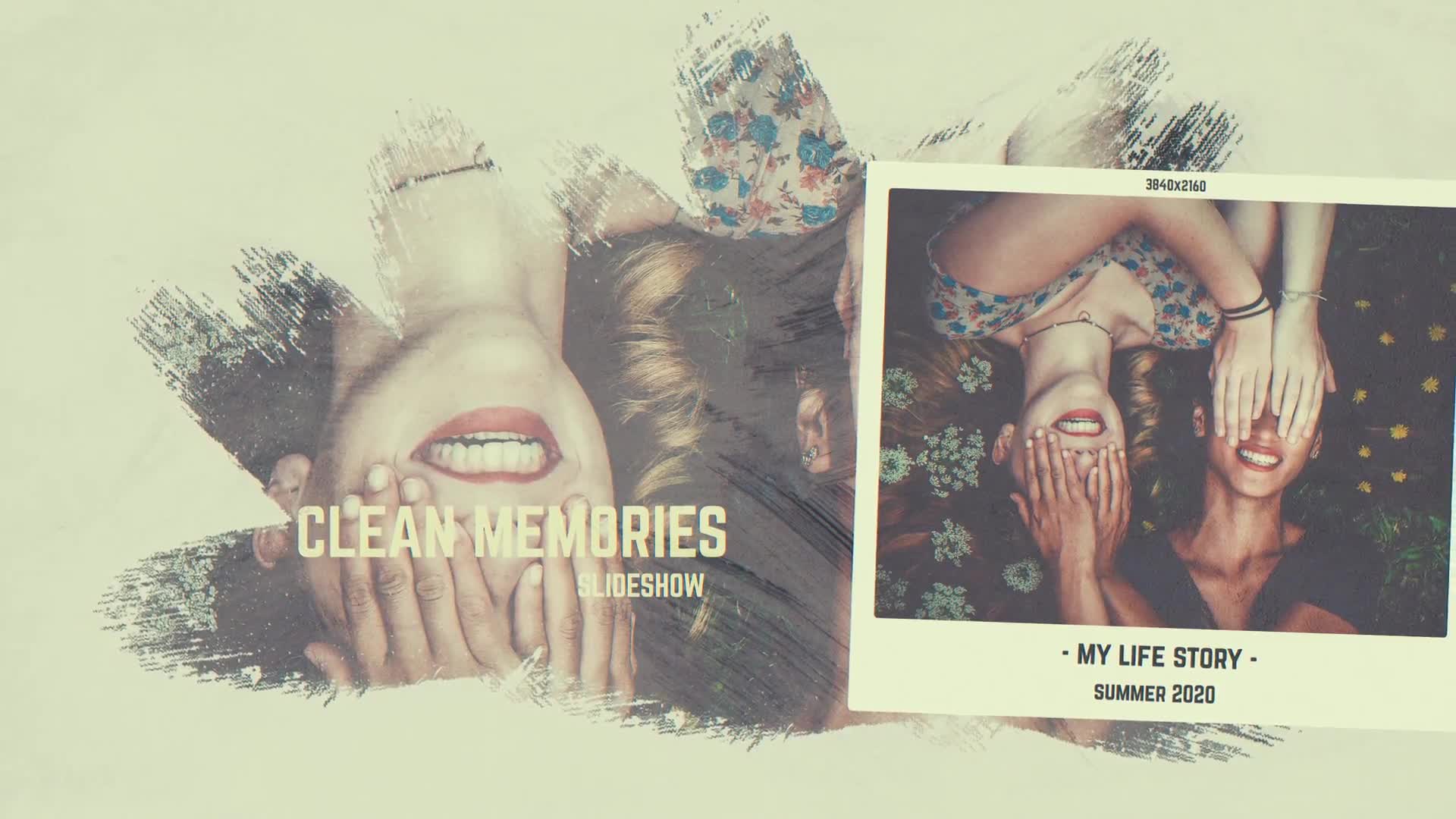 Friends Story Brush Memories Slideshow Videohive 28375600 After Effects Image 1