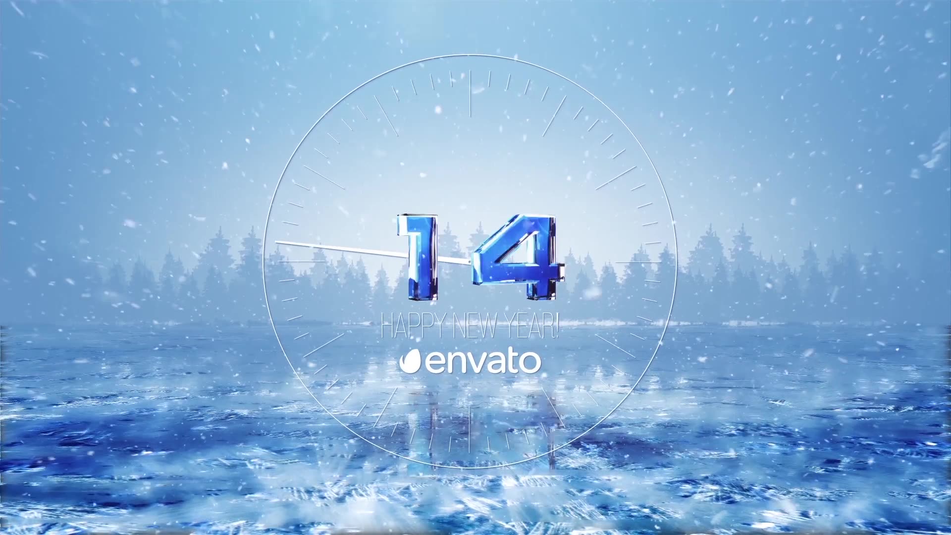 Frozen Countdown | New Year 2022 Videohive 29669280 After Effects Image 10