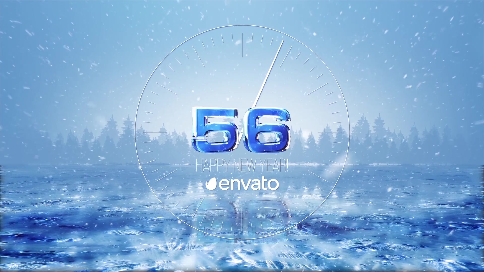 Frozen Countdown | New Year 2022 Videohive 29669280 After Effects Image 4