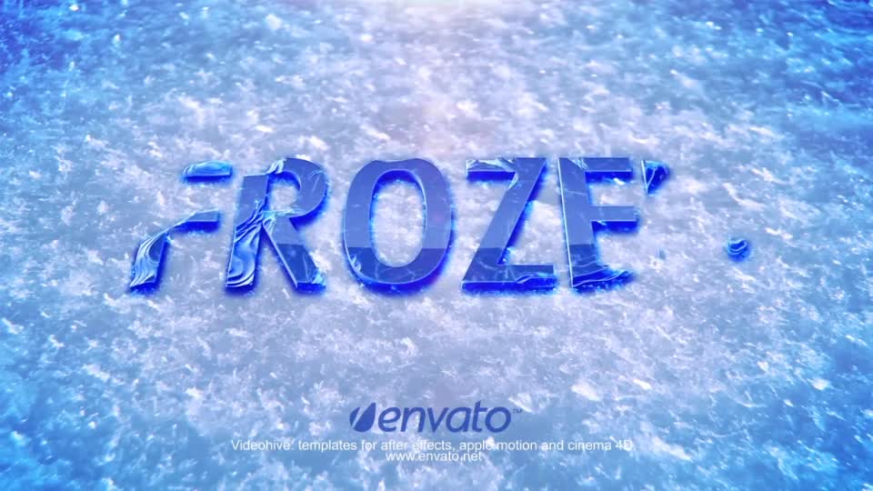Frozen Ice And Snow Logo Reveal Videohive 6826389 After Effects Image 2