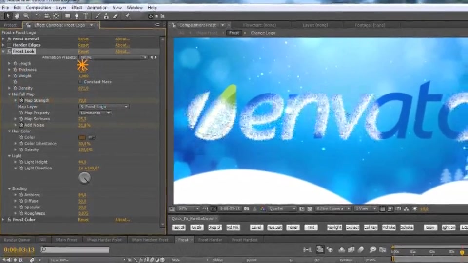 Frozen Logo Videohive 9562695 After Effects Image 9