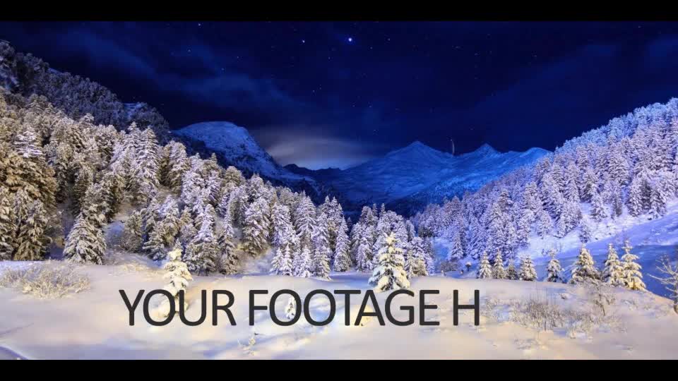 Frozen Logo Intro Videohive 9607247 After Effects Image 1