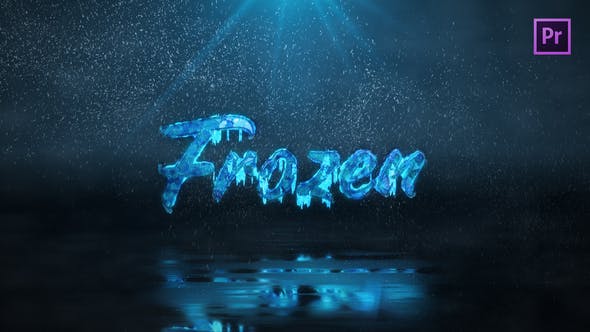 Frozen Winter | Intro Title - 25203806 Videohive Download