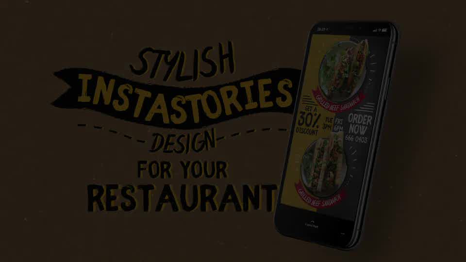 Fun Blackboard Food Menu Instagram Stories Videohive 31750222 After Effects Image 12