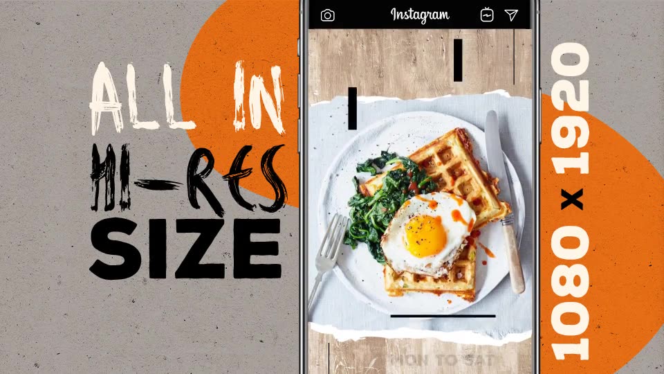 Fun Casual Food Menu Instagram Stories Videohive 29986570 After Effects Image 3