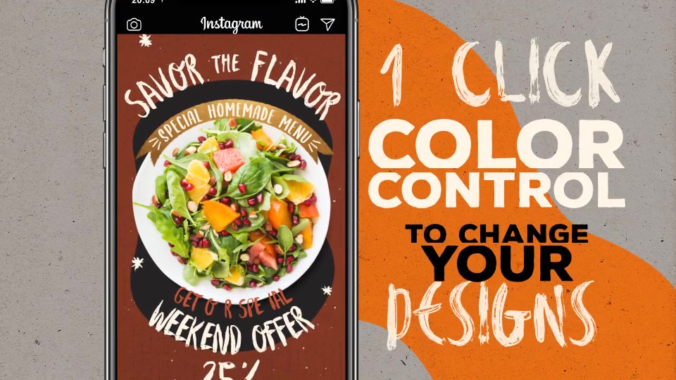Fun Casual Food Menu Instagram Stories Videohive 29986570 After Effects Image 7