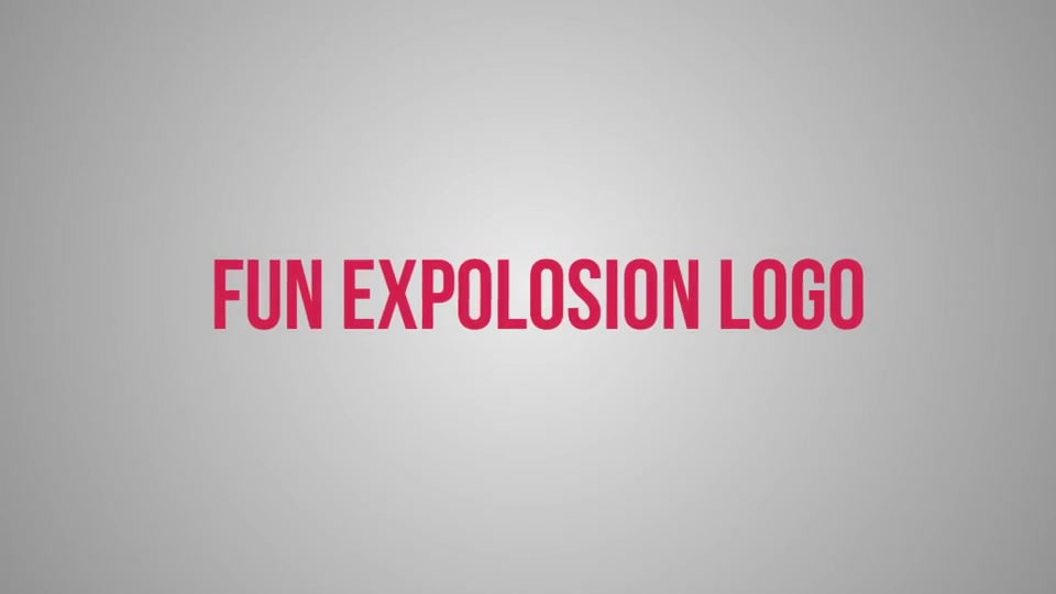 Fun Explosion Logo Videohive 12778911 After Effects Image 3