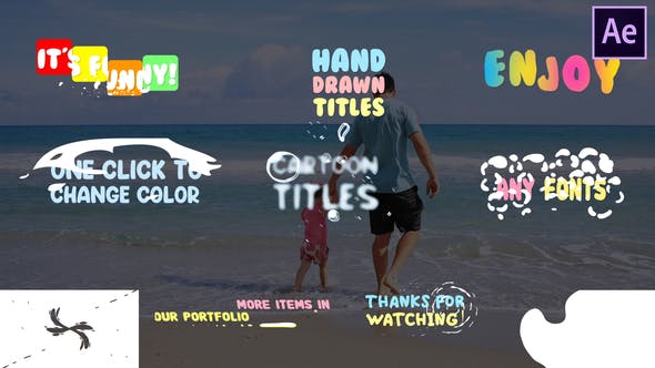 Fun Titles | After Effects - 24471077 Videohive Download