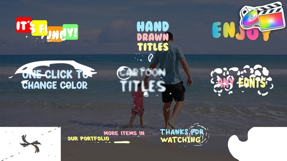 Fun Titles | FCPX - Download Videohive 24688243