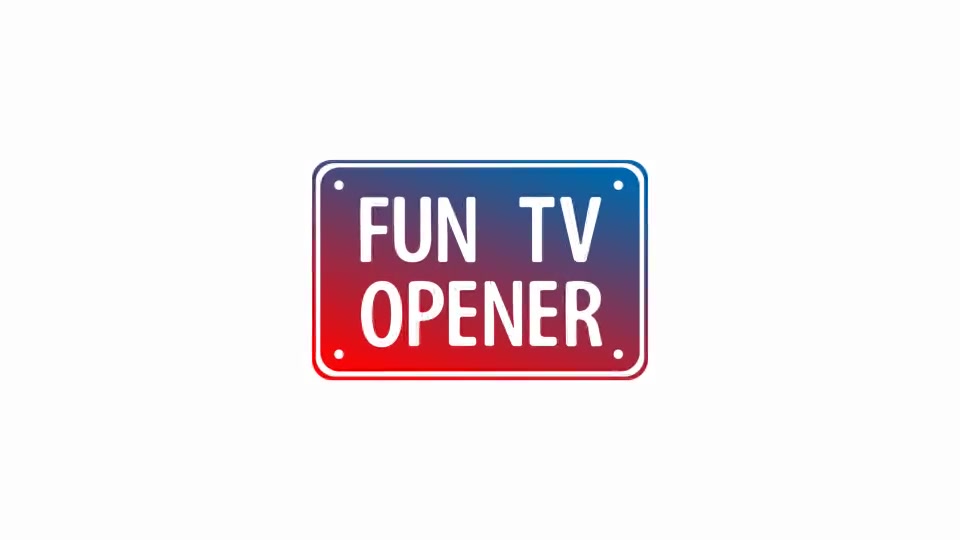 Fun TV Opener Videohive 21964598 After Effects Image 7