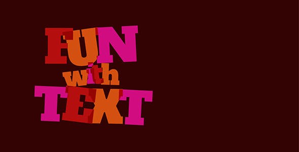 Fun With Text Cartoon Titles Pack - Download 12803364 Videohive