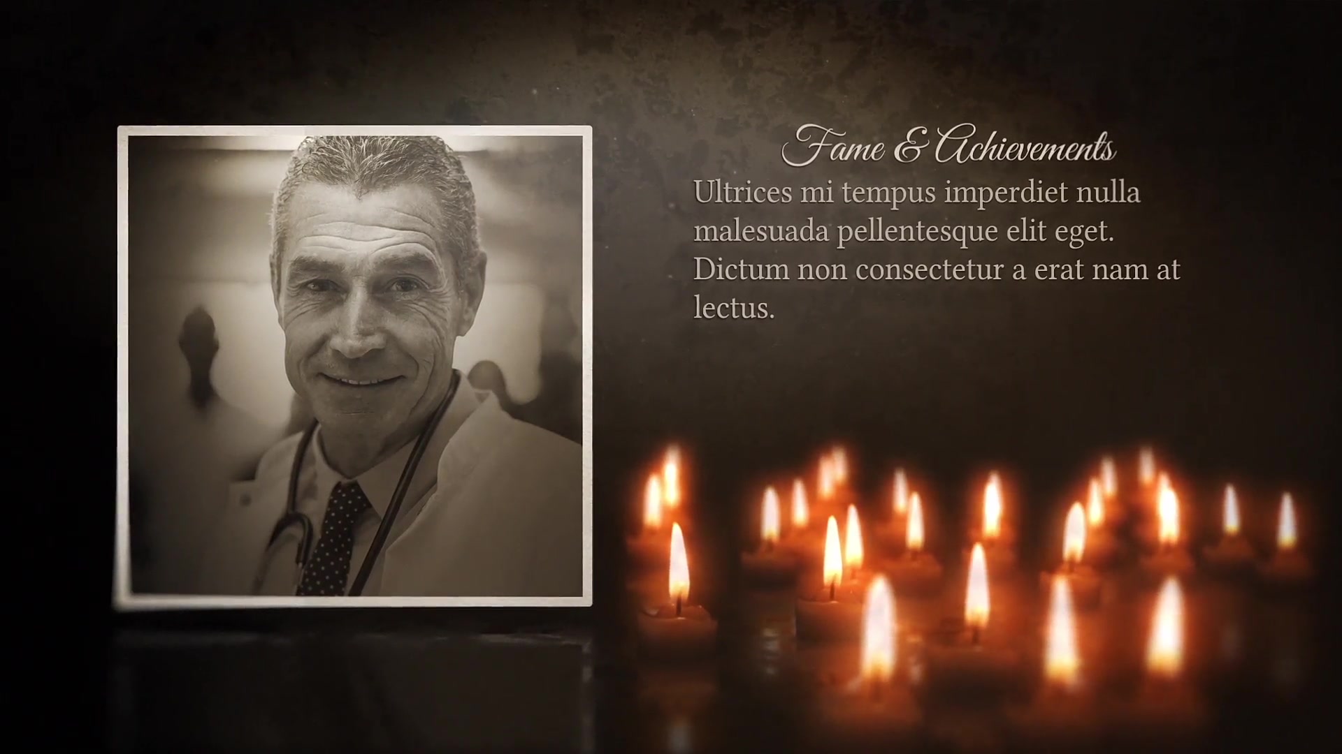 Funeral Biography | Customize Memorial Slideshow Videohive 27446713 After Effects Image 11