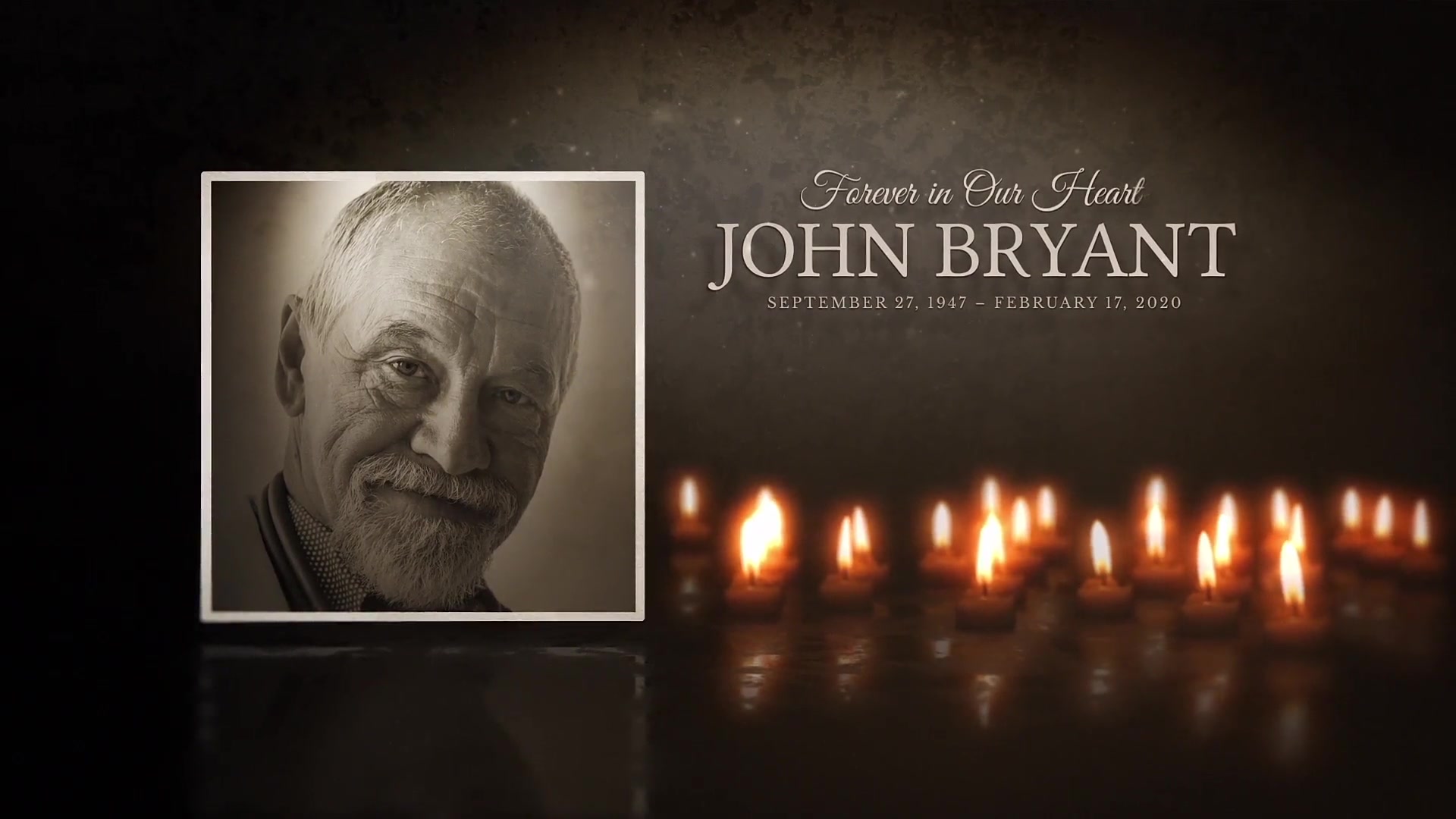 Funeral Biography | Customize Memorial Slideshow Videohive 27446713 After Effects Image 12