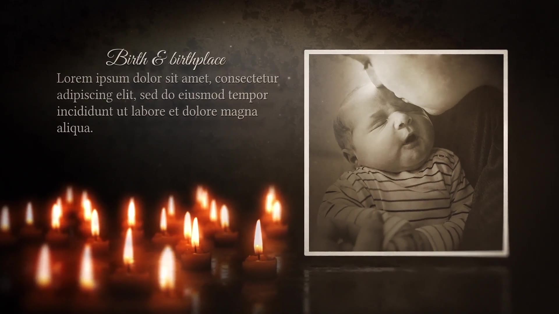 Funeral Biography | Customize Memorial Slideshow Videohive 27446713 After Effects Image 3