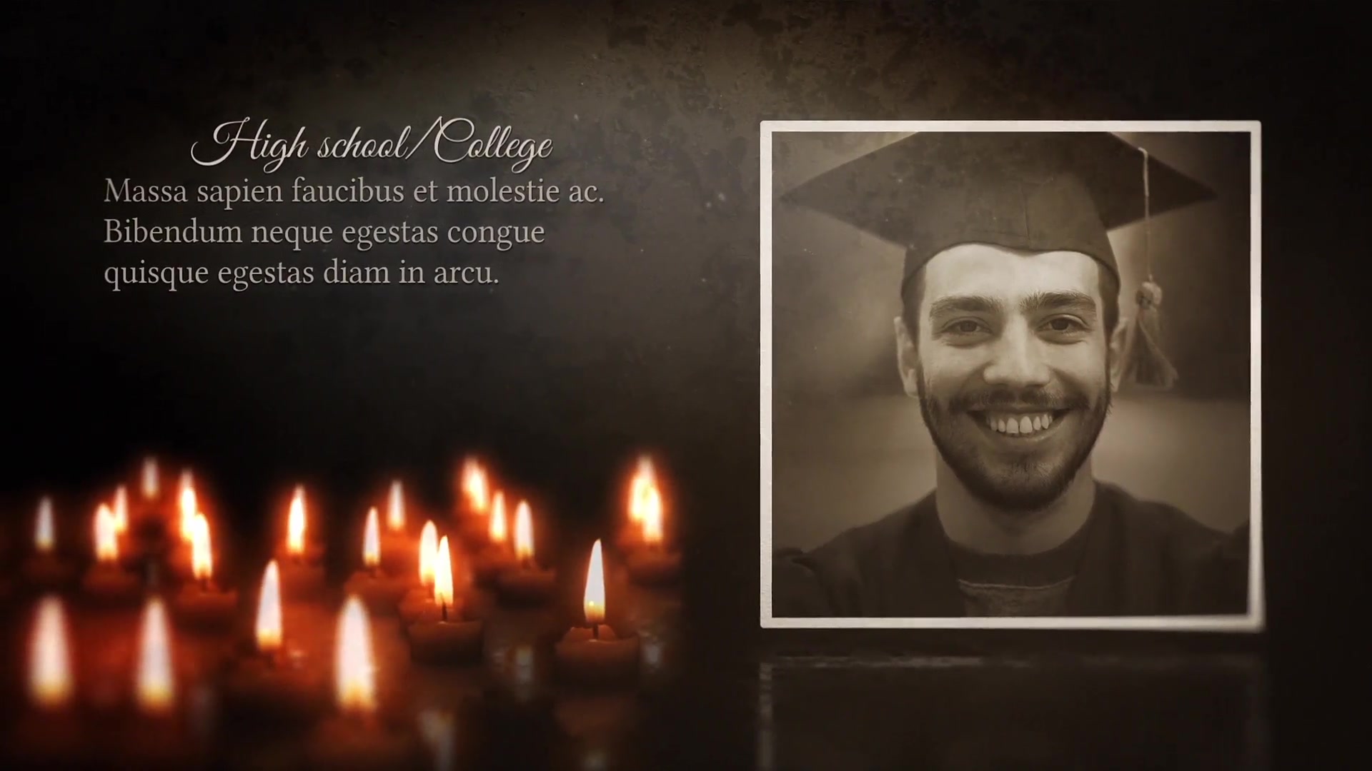 Funeral Biography | Customize Memorial Slideshow Videohive 27446713 After Effects Image 7