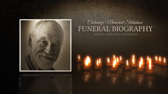 Funeral Biography | Customize Memorial Slideshow - Videohive 27446713 Download