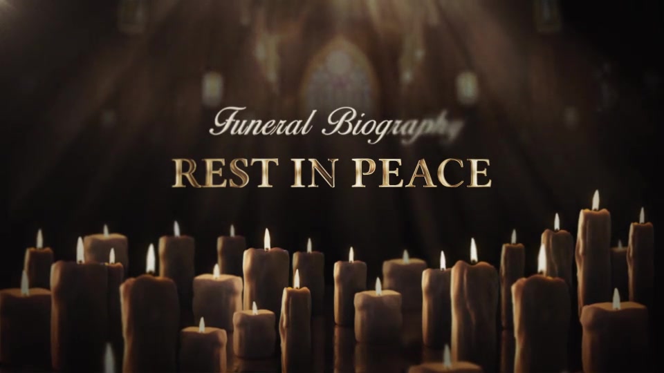 Funeral Biography | Memorial Project Videohive 29086599 After Effects Image 12