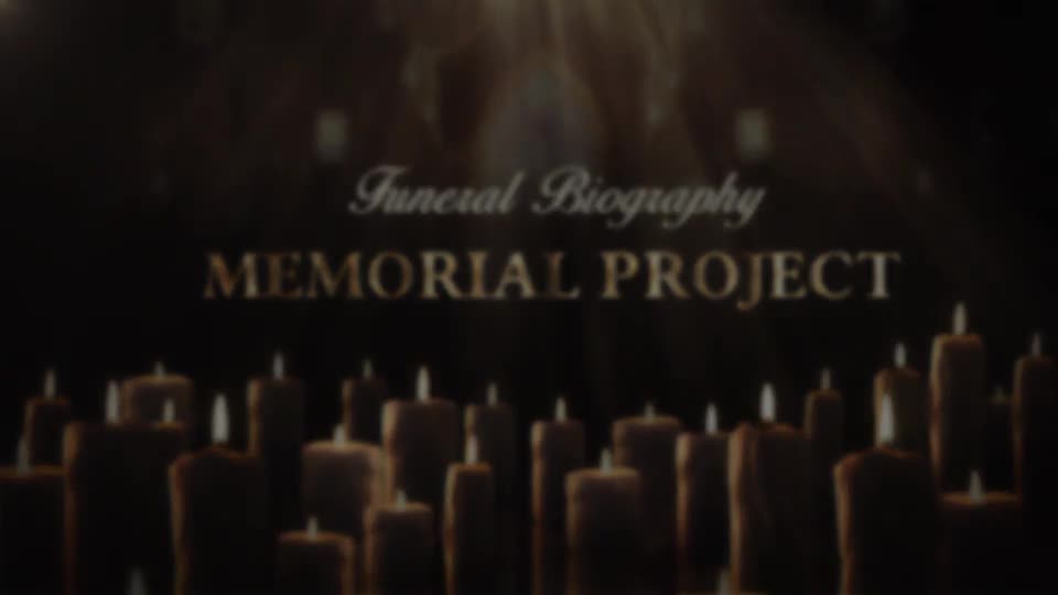 Funeral Biography | Memorial Project Videohive 29086599 After Effects Image 2
