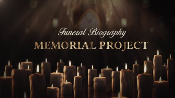 Funeral Biography | Memorial Project - Videohive 29086599 Download