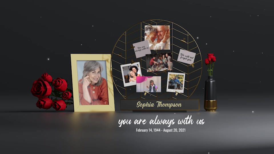 Funeral Flower Card Videohive 33916541 After Effects Image 8