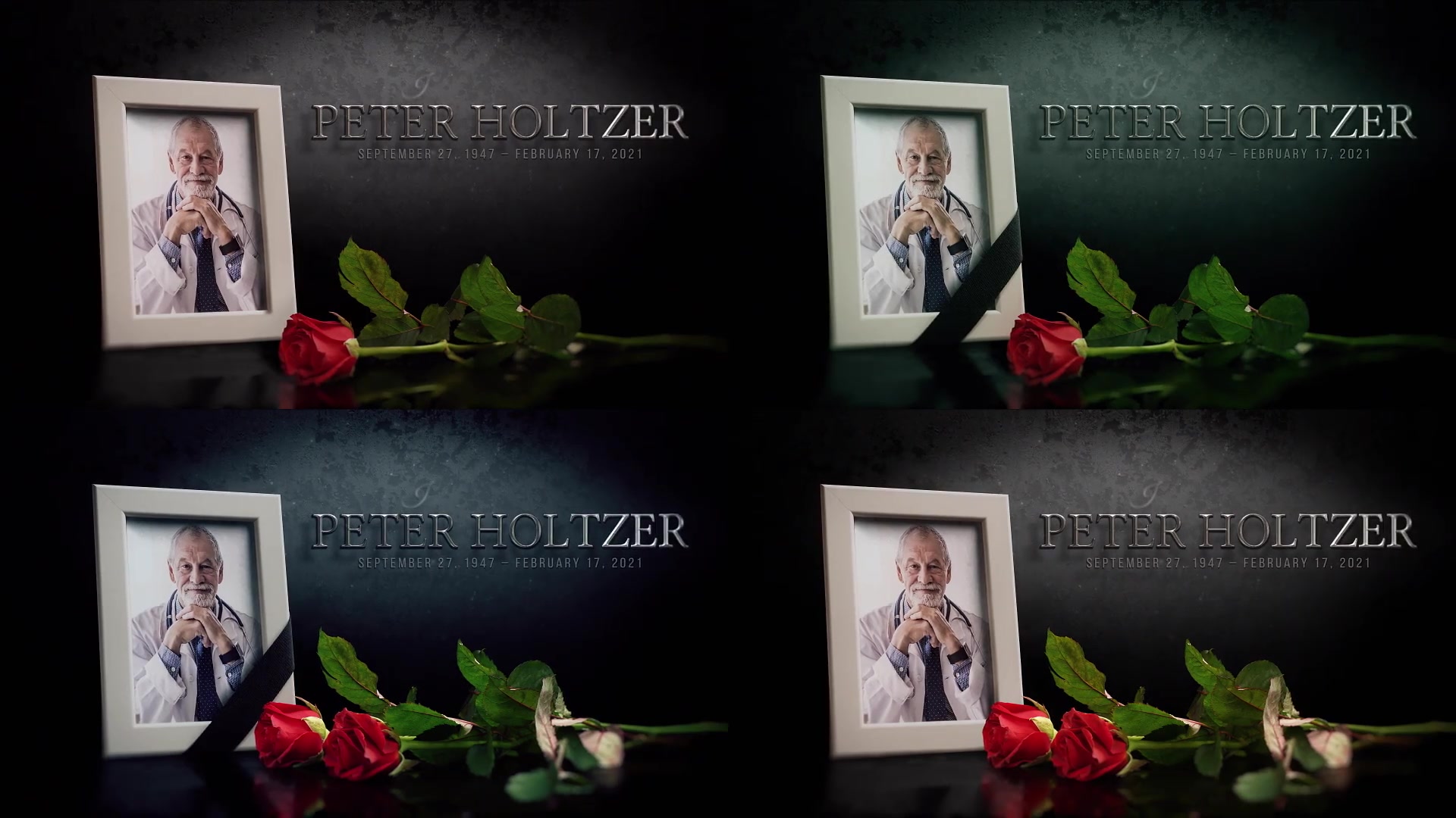 Funeral Flower Card | Memorial Videohive 31311632 After Effects Image 7