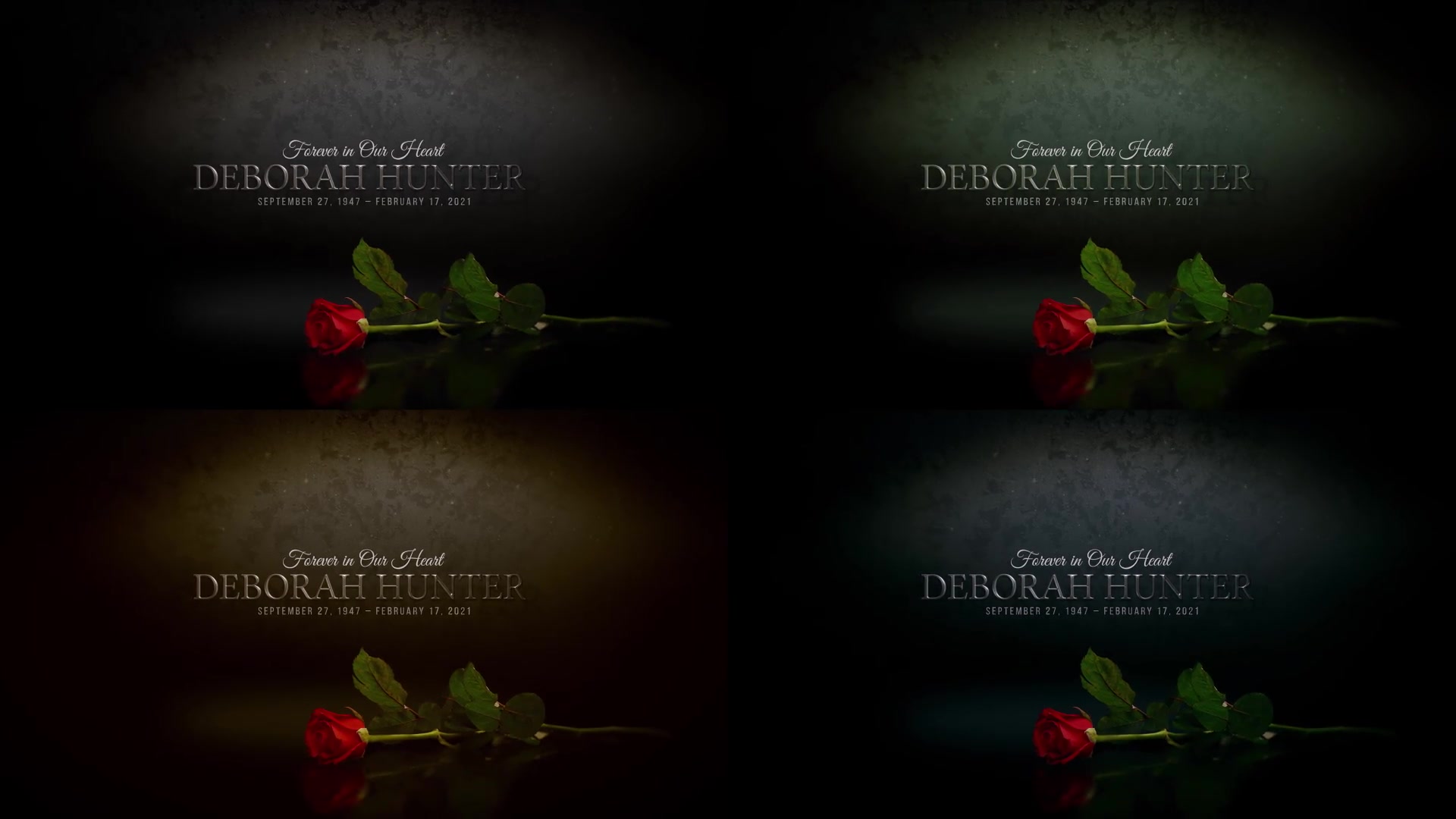 Funeral Flower Card | Memorial Template Videohive 32666343 Premiere Pro Image 10