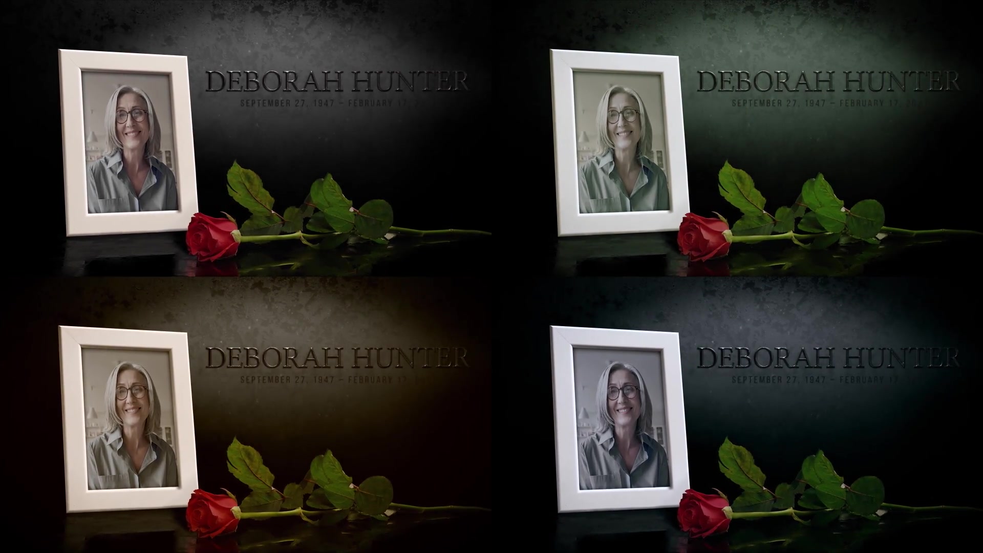 Funeral Flower Card | Memorial Template Videohive 32666343 Premiere Pro Image 6